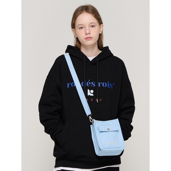 탭 스퀘어 미니 숄더 크로스백 (스카이블루)