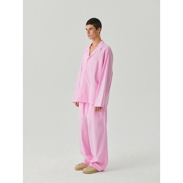Pink wide pajama set