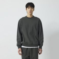 유니 스웨트 셔츠(KHAKI / MELLANGE GREY / BLACK)