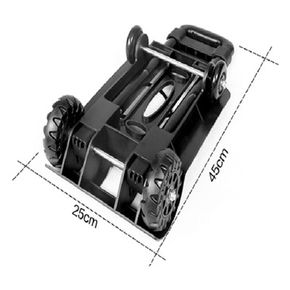 두잉두잉 접이식 카트 4륜 블랙 카트