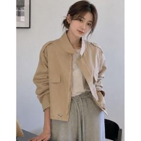 아웃포켓 스트링 카라 점퍼 G6FJK009P_P436628988