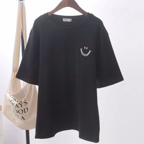 센티즈 스마일 루즈핏 반팔 탑 2color_P400310130
