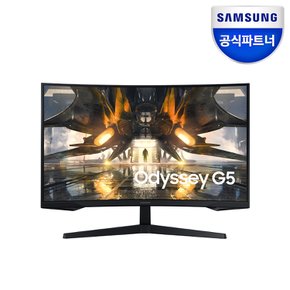 삼성전자 오디세이 G5 G55A S27AG550 게이밍 68.4cm 모니터 QHD 165Hz FreeSync HDR10