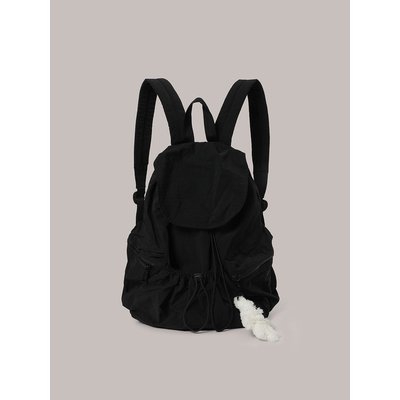 [키링증정] Rustle String Backpack - Black