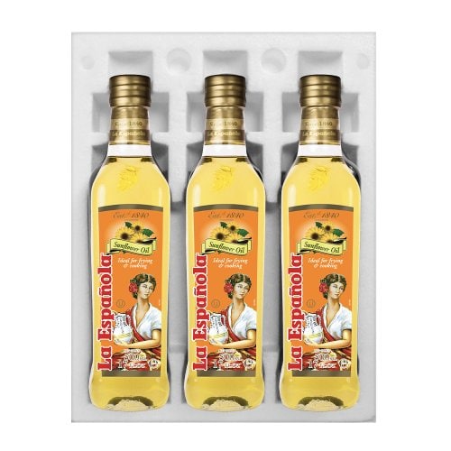 [에스파놀라] 해바라기유 500ml 3병 (스티로폼 포장)