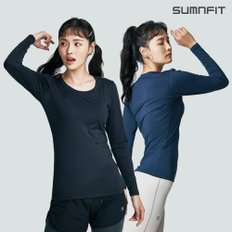 여성 기능성 베이직 긴팔 언더레이어_3colors (XL)