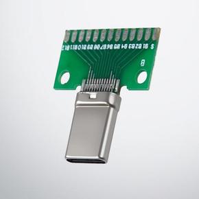 Coms DIY용 제작모듈 USB 3.1 Typc C 숫놈 26개in PCB 젠더보드 C타입 26핀 (S11201463)