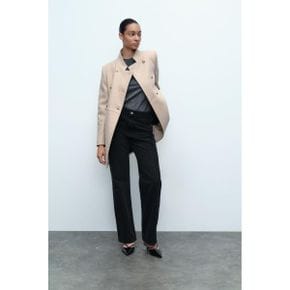 ZARA 자라 울 블렌드 더블 브레스티드 코트 9037/150