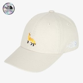 [노스페이스 키즈 공식] 키즈 로고 볼캡 와펜 NE3CS00U_CRE