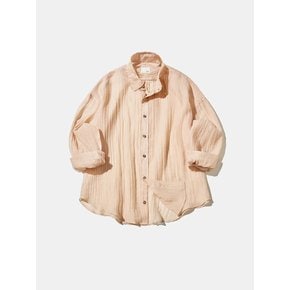 Crepe Beach Cover-Up S178 Peach Mist