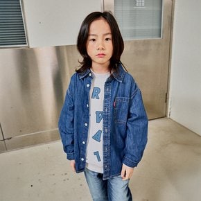 오버핏 데님셔츠 IKYC25S01