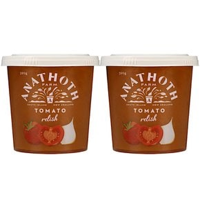 아나토스팜 토마토 렐리쉬 소스 Anathoth Farm Tomato Relish 390g 2개