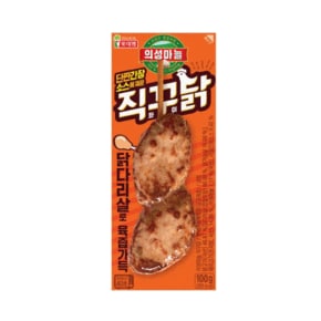 롯데푸드 의성마늘 직꾸닭 100g x 1개