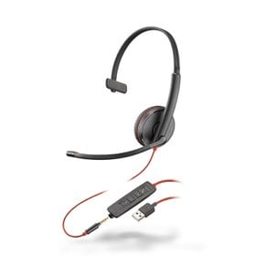 정품 폴리 Blackwire C3215 UC USB-A Plantronics Headset 플랜트로닉스 헤드셋 총알배송