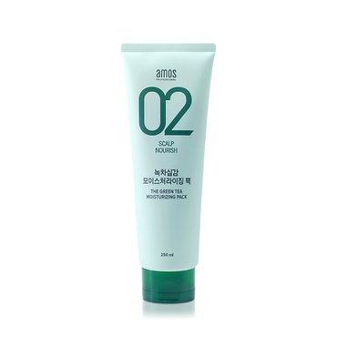  아모스 녹차실감 인텐시브 모이스처 팩 250ml