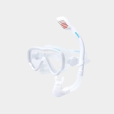 배럴 키즈 스노클 세트 화이트 (B5SKADV001WHT)