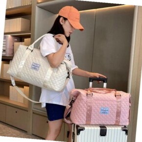 캐리어 여행가방 보스턴백 폴딩백 캐리어결합 여행용 파우치 세트