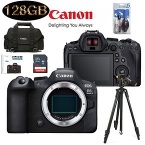 캐논 풀프레임 미러리스 EOS R6 MARK II BODY+128G+정품가방+삼각대+크리닝킷+보호필름