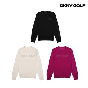 [비노출 특가] [DKNY] 라운드 니트 여성 2종세트 택1