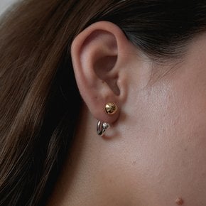 curve ball earring - mix