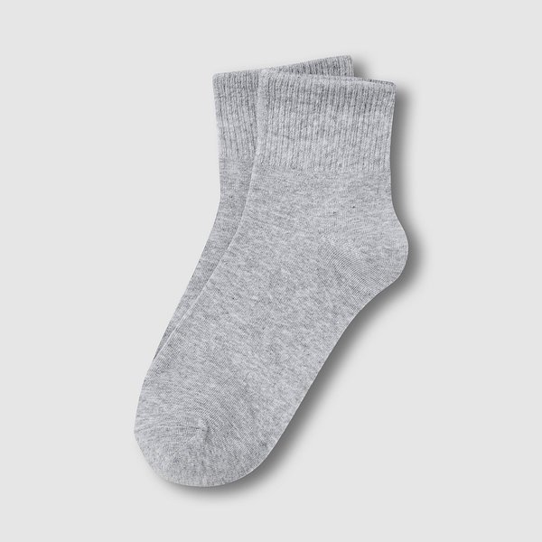 여 코튼 립 중목 양말 5족 J146903203083