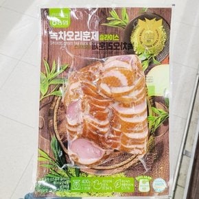 농협 녹차 오리 훈제 슬라이스 400g 아이스박스포장