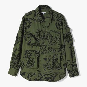 [엔지니어드가먼츠] EXPLORER SHIRT JACKET (FLORAL PRINT RIPSTOP) /   EGC1M10000