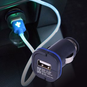 (PMC)피스 USB충전기,1구USB 차량용핸드폰충전기