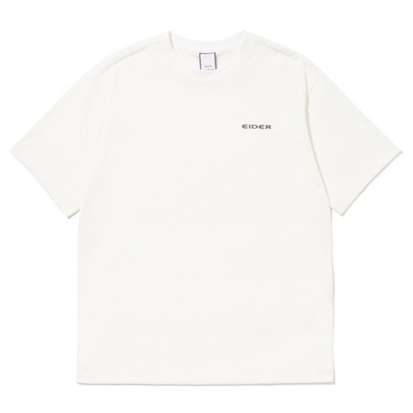 [여주점] 공용 BASE (베이스) UNI 반팔 라운드 티셔츠 (Cream) (DUU24250_W6)