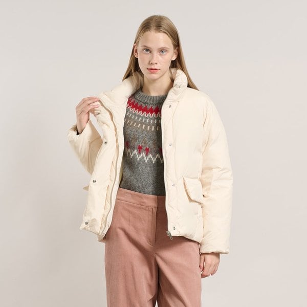 [여주점] 올앤선드리 밴드넥 구스다운 A5WAF816