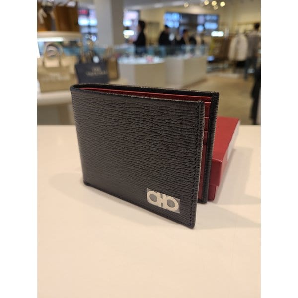 [파주점] [FERRAGAMO] 페라가모 반지갑 66-A064-BK