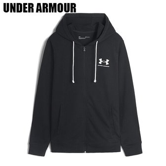 언더아머 남성용 라이벌 테리 LC 후드집업 1370409-001