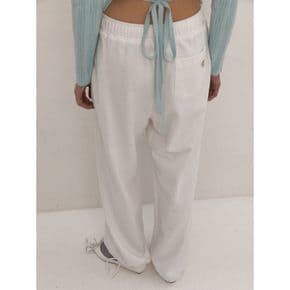 Straight Jersey Pants White (WE4221C051)