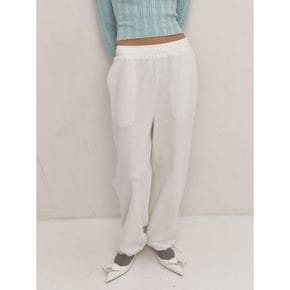 Straight Jersey Pants White (WE4221C051)