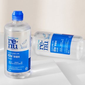 리뉴 후레쉬 355ml x 4개 소프트 렌즈 세척액