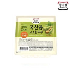 종가집 국산콩두부 찌개 300g x6개