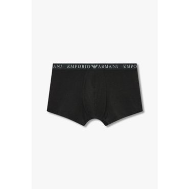 EMPORIO ARMANI 남성 엠보 로고 밴딩 코튼 드로즈(0814312061)