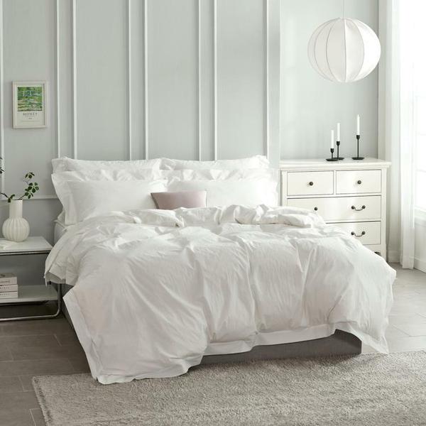 100수 레이스 폴란드 구스90 차렵이불 - 싱글600g