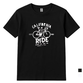 RIDE 라운드 남여공용 반팔C 2컬러