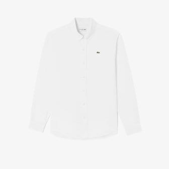 라코스테 [시흥점] 남성 솔리드 린넨 셔츠 CH669E-55G