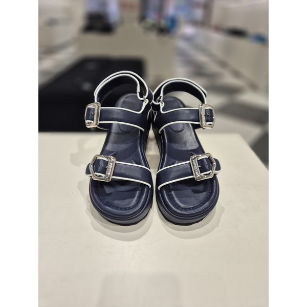 [여주점] Line Buckle Strap Sandal(navy)_DG2AM25047NAY