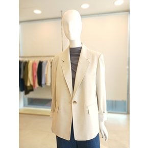 [여주점] [더 아이잗] 여성 울 스티치 싱글 원버튼 재킷(IR3A0JK101)