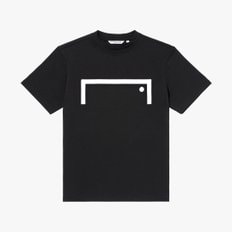 [여주점] [여주점] AIR MESH BIG LOGO TEE-BLACK