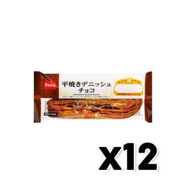  히라야키 데니쉬 초코 패스트리 베이커리간식 80g x 12개