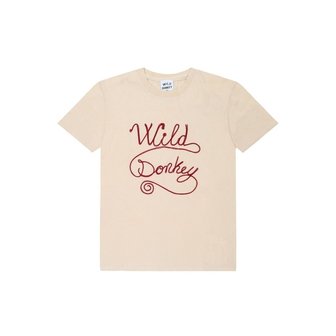 와일드동키 라프리마 와일드동키 T-CHAIN LOGO TEA 공용 반팔티