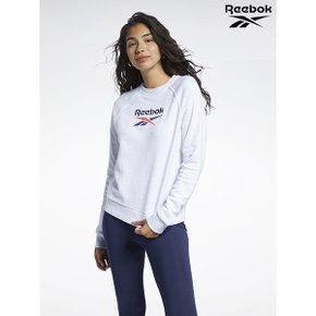 Reebok남여공용 클래식 클래식 F 빅 벡터 크루 프렌치테리 맨투맨 RETS1E070WT_P335384210