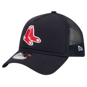 [해외] 1088971 뉴에라 모자 MLB [보스턴 레드삭스] 9FORTY A-Frame Trucker Adjustable Hat - N