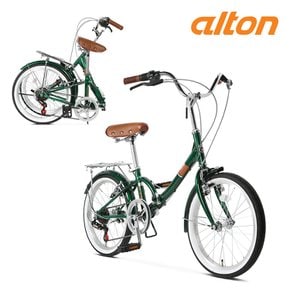 레온 미니벨로 접이식자전거 산책용 입문용 여성용자전거 바구니자전거