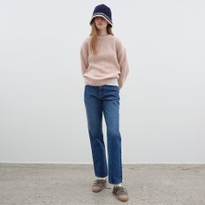 [23FW] WAFFLE KNIT PULLOVER - PINK