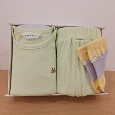 [25S/S신상품]GN)아미띠에뮤뮤반팔티셔츠&팬츠&골지단말세트(35170-670-06*671-07*35114-810-05)